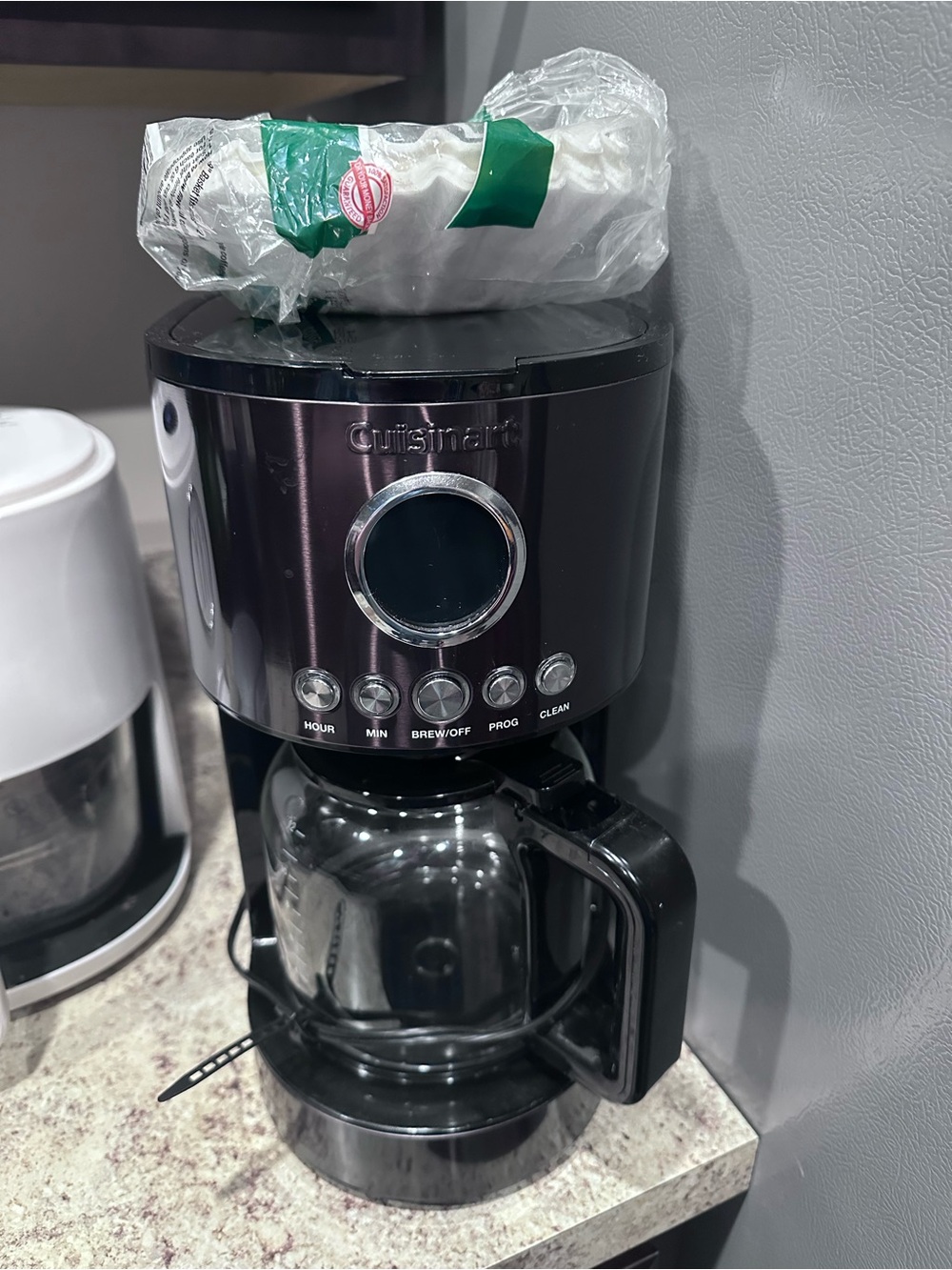 Cuisinart Black Programmable Drip Coffee Maker